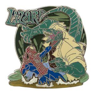 Universal Studios 2008 Spider-Man VS Lizard Limited Edition 500 3-D Pin Pinback